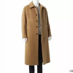 선플라워 겨울 카멜 코트