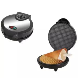 양면 와플팬 아이스크림콘 메이커 전기 와플 기계 머신