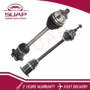 에어서스펜션 쇼바 Audi A6 C6 용 2PCS 전면 왼쪽 오른쪽 드라이브 샤프트 2007 2008 2009 2010 듀얼 CV 액