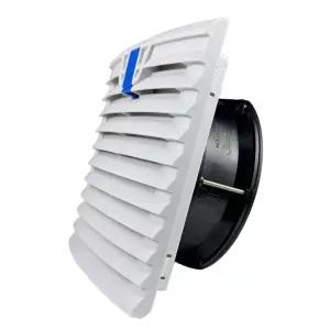 IP44 인클로저 환기 필터 팬 키트 205mm 172mm EC 축 115V/230V AC 캐비닛 서버 랙 CNC 태양광 인버터 RV용