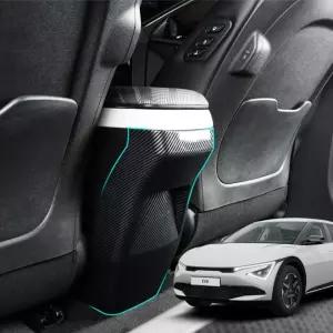 EV6 튜닝 2열 송풍구 카본 몰딩 커버 mqD7+9EnH