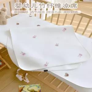 유모차 시트 매트 패드 커버 용 대나무 섬유 쿨링 유치원 어린이용 여름철 아이스 실크 땀 흡수 및