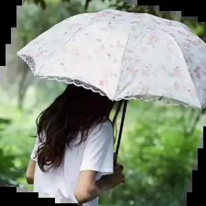 자외선차단양산 초경량 자외선 차단 여성용 데일리 스타일 플라워 양산 UV 기능성 우산