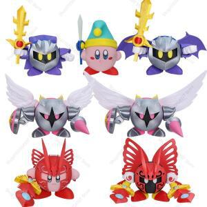 3D 인쇄 커비 피규어 메타 나이트 갤럭시아 모포 움직일 수있는 관절 캐릭터 어린이위한 생일 선물