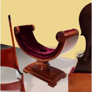 첼로 거치대 휴대용 원목 보관대 바이올린 브래킷 랙