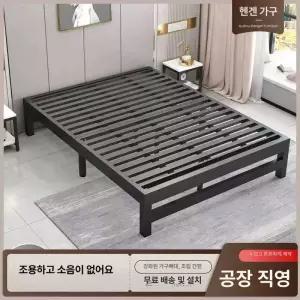 조립식 철제 침대 프레임 호텔형 슈퍼싱글 북유럽