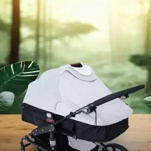 유모차 시트 매트 패드 커버 햇빛 가리개유모차용 양산 유아 및 아동용 차단 방풍 방수 자외선 기능 다용도