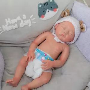 돌아기인형 리얼 아기 베이비돌 촬영 귀여운 애착