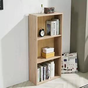 OFW 와이드 3단책장 2색상 사무용수납장 서재인테리어