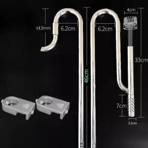 외부여과기 사이즈별 스테인레스 입출수관 세트 어항