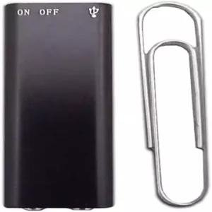 hotsell999 초소형 마이크로 음성 녹음기 90시간 저장 용량 원터치 녹음 8GB 내장 플래시 메모리 디지털