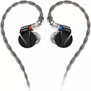 FiiO FD15 13.8mm 마그날륨 DLC 하이파이 다이나믹 드라이버 인이어 이어폰 스테인리스 스틸 쉘 분리형