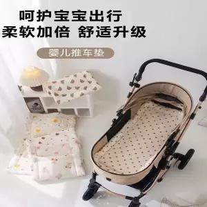 유모차 시트 매트 패드 커버 쿠션 여름철을 포함한 계절하며 필수품 유아용 식탁 의자 두툼한 순면 등받이