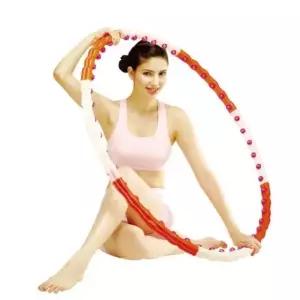 지압 마사지 훌라후프 뱃살 허리 운동 헬스후프 1.6kg cfq9+4ltH