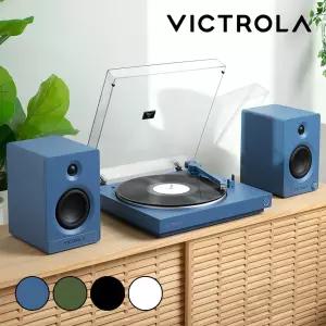 [국내정발] 빅트롤라 Automatic LP 턴테이블 플레이어 블루투스 블루