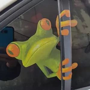 차량용스티커 개구리 2+1 QwE2+8PXd