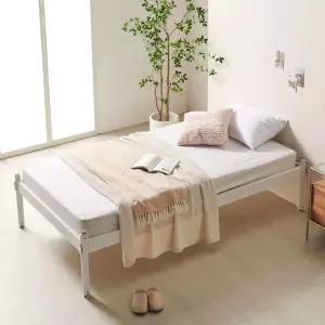 OFW 스틸 무헤드 침대 SS 1180x450 어른침대