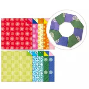 전통 무늬 색종이 종이접기 패턴 공예 미술수업 유치원 교구 20p