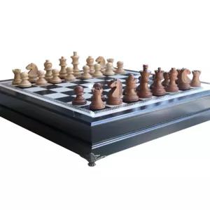 고급 체스 서랍형 체스판 대회 체스테이블 체스게임 보드게임