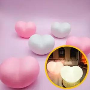 [Deco] 4500 하트 무드등 8개입 1박스-인테리어 수면등 수유등
