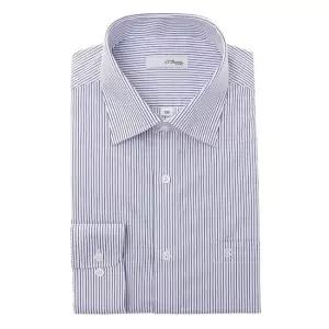 [롯데백화점]에스티듀퐁 2026년 S/S신상 스트라이프 긴소매 일반핏셔츠SE6SM12LS706SNYL