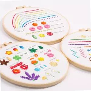 자수 프레임 십자수 키트 초보자 입문 연습용 자수틀 세트 핸드메이드 공예 취미