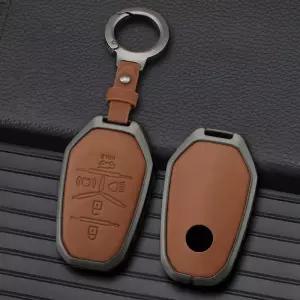 차키케이스 커버 쌍용 2020 G4 렉스턴 차량용 키 케이스 쉘 포브 홀더 키체인