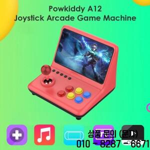 POWKIDDY A12 64GB 9 인치 조이스틱 아케이드 A7 아키텍처 쿼드 코어 CPU 시뮬레이터 비디오 게임 콘솔 새