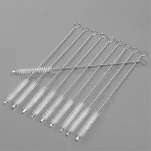 [유일]빨대전용 빨대세척솔 세척솔 10p 빨대솔 스텐 세트