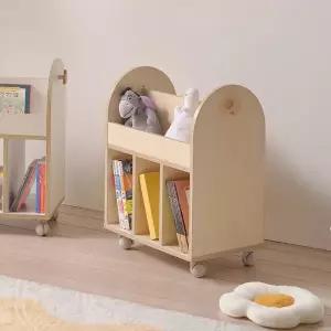 [슈퍼홈]소린 북카트 무빙 트롤리(바퀴형)