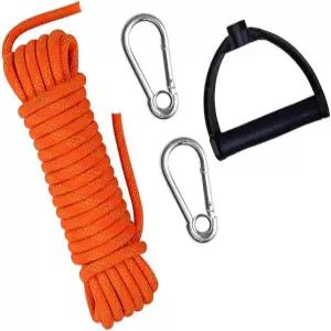 수상 스키 견인 로프 편안한 그립 웨이크보드 무릎 보드 스노보드 길이 400cm