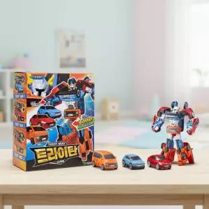 또봇 미니 트라이탄 변신로봇 자동차 3단합체 로보트 장난감 아이오닉 아반떼 스타리아 현대