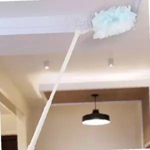 천장 청소 도구 먼지 제거 털이개 일회용 정전기 청소용품 거미줄 제거 높은곳