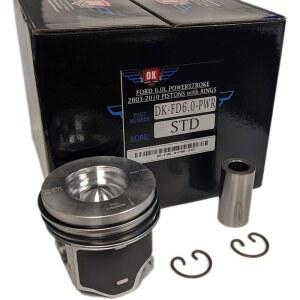 링이 달린 DK 세트 8 - 포드 파워스트로크 6 0L 2003-2010 STD 장착