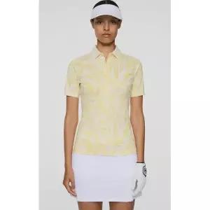 [하프클럽/퓨어텍]제이린드버그 여성 반팔 티셔츠 노랑색 2026 기능성 골프