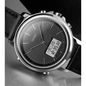 [골드스마일]아날로그 손목시계 패션 남자 정장 가죽 메탈 전자 남성 사각시계