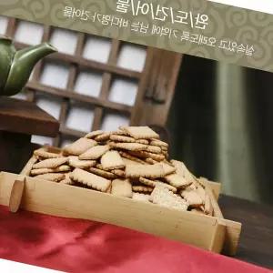 아이들 건강 간식 톳 건빵 바삭한 식감 담백한 영양 전통 과자 스낵