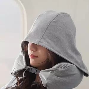 [골드스마일]TBZ 케어리즘 여행용 기내용 후드 목베개 목쿠션