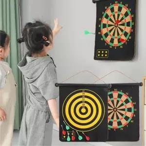 [유일]테이블 게임 게임기 다트판 던지기판 기계 취미 다트핀 자석