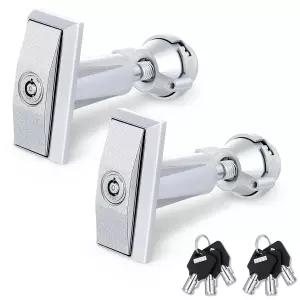 조이포크 2세트 T핸들과 6키 길이의 아연 합금 자물쇠 교체용 범용 자판기 5.9인치 ATM 캔디 스낵 머신