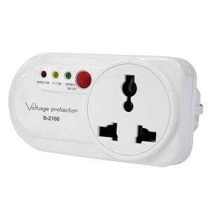 냉장고용 전자 전압 및 서지 보호대 단일 콘센트 벽걸이 가전 제품 전기절 3 S 2000W 16A