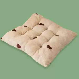 [골드스마일]사무실 책상의자 극세사방석 겨울 캐릭터 쿠션형 예쁜방석