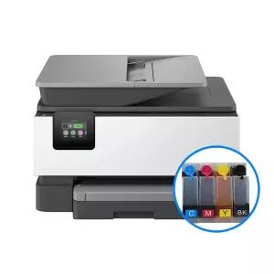 HP 오피스젯 프로 9123 A4 무한잉크 복합기 1440ml (병행수입) / HP9010 후속모델 HP9120 HP9120b