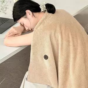USB 온열 담요 보조배터리 발열 무릎 덮개 휴대용 캠핑용 전기 매트 겨울용 방한용품