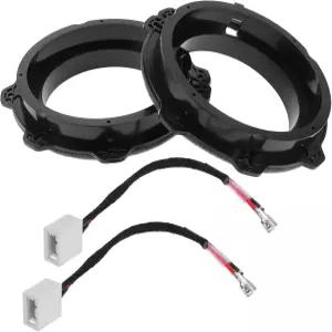 현대 방수 스피커 서브우퍼 장착 스페이서 브래킷 링 ABS 2 세트용 RATCHROLL 트위터 어댑터