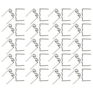 1000개 범퍼 수리용 용접봉, 핫 스테이플러용 ABS PVC 나일론 플라스틱 수리, 저융점 고강도 강철, 미리 절단됨