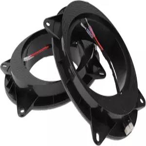 토요타 방수 스피커 서브우퍼 장착 스페이서 브래킷 링 ABS 2 세트용 RATCHROLL 트위터 어댑터