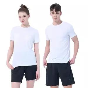 푸마 남녀공용 프레쉬 반팔 언더셔츠 3세트화이트2종블랙1종 1707075