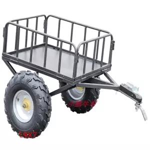 4륜 오토바이 ATV 버킷카트 연결 농업용 짐칸 수제