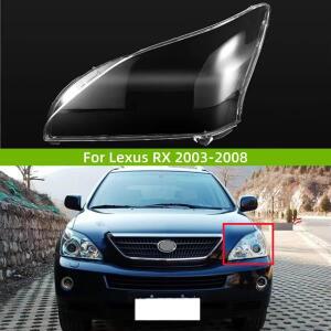 Lexus RX RX300 RX350 RX400 2003 2004 2005 2006 2007 2008 액세서리 투명 PC 소재 헤드 라이트 유리 쉘